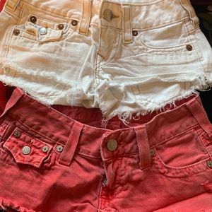 True religion shorts
